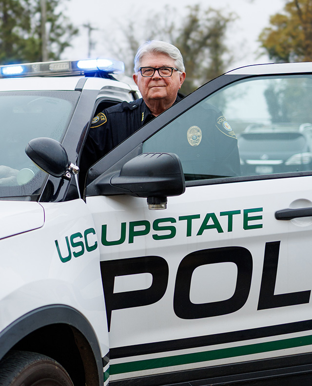 photo of police chief, Klay D. Peterson